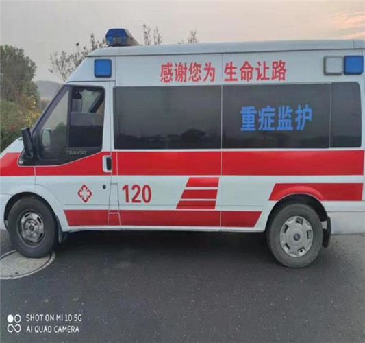 港闸救护车出租服务案例3